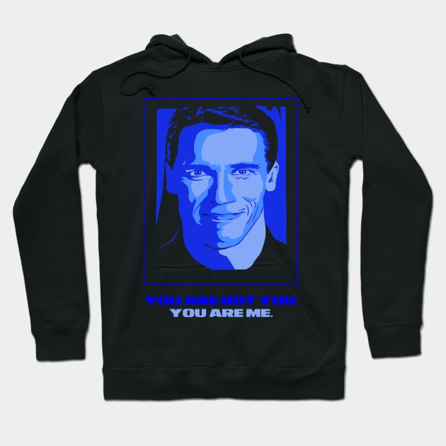 You Are Not You Hoodie by mosgraphix